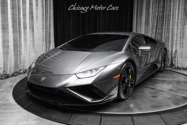 Used 2022 Lamborghini Huracan EVO Coupe Verded Faunus Accents Axle Lifter Tons of Forged Cabon Fiber PPF for sale Sold at Chicago Motor Cars in West Chicago IL 60185 2