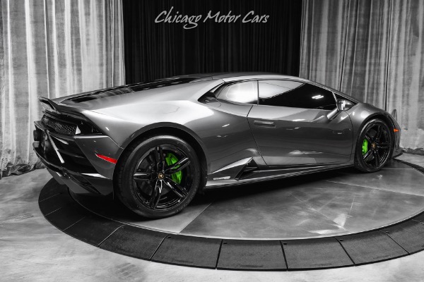 Used 2022 Lamborghini Huracan EVO Coupe Verded Faunus Accents Axle Lifter Tons of Forged Cabon Fiber PPF for sale Sold at Chicago Motor Cars in West Chicago IL 60185 5