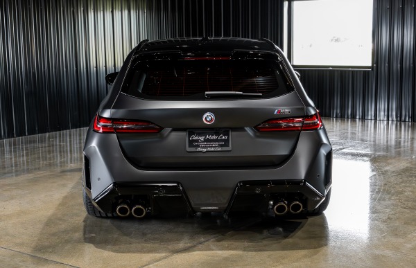 Used 2025 BMW M5 Wagon Frozen Deep Grey xDrive 5k Miles Upgrades Wheels SATIN PPF LOADED for sale Sold at Chicago Motor Cars in West Chicago IL 60185 5