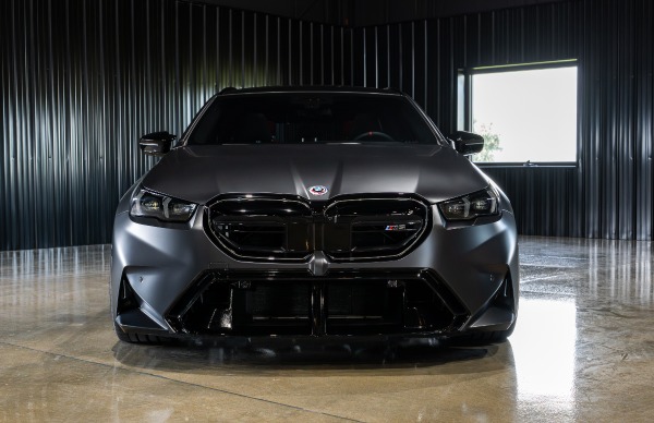 Used 2025 BMW M5 Wagon Frozen Deep Grey xDrive 5k Miles Upgrades Wheels SATIN PPF LOADED for sale Sold at Chicago Motor Cars in West Chicago IL 60185 6