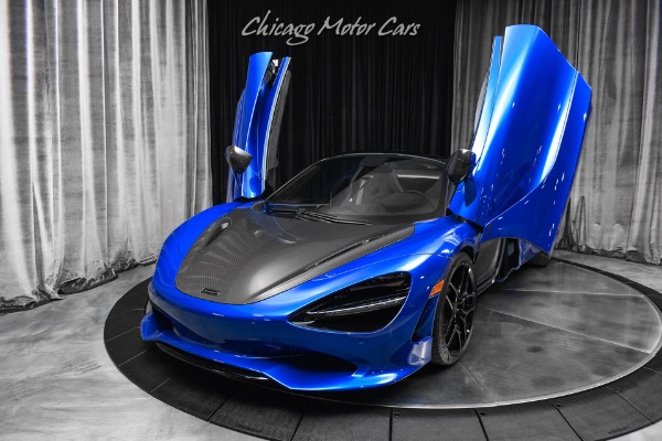 Used 2025 McLaren 750S Spider Convertible MSO Carbon Fiber Everywhere MSRP $452,410+ PPF LOADED for sale Sold at Chicago Motor Cars in West Chicago IL 60185 2