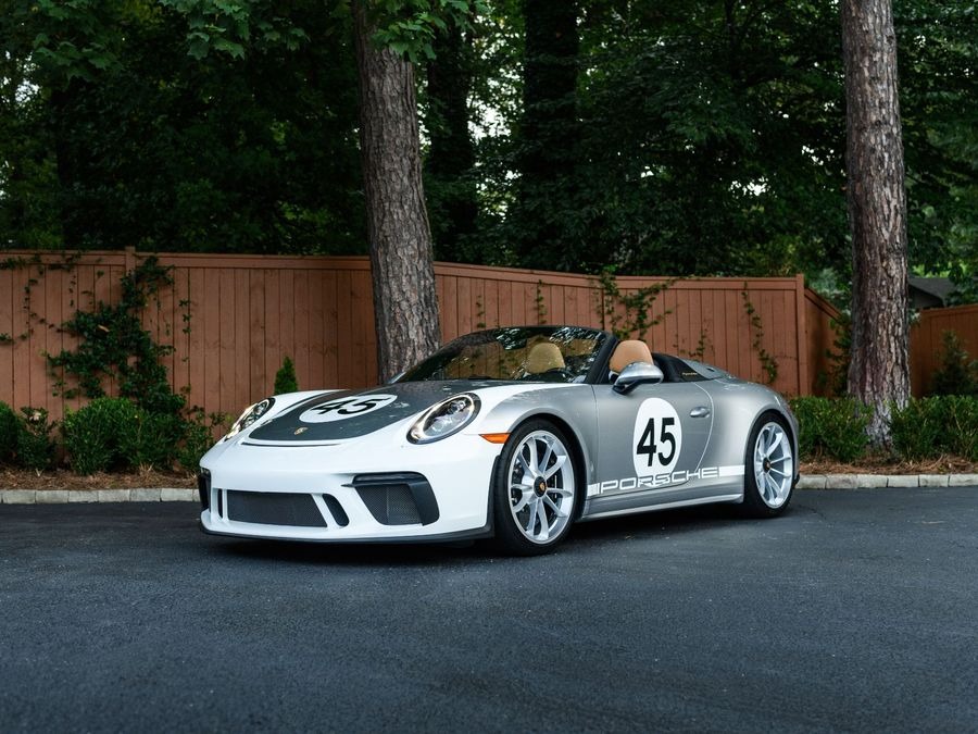 Used 2019 Porsche 911 Speedster Only 4K Miles Heritage Edition for sale Sold at Chicago Motor Cars in West Chicago IL 60185 1