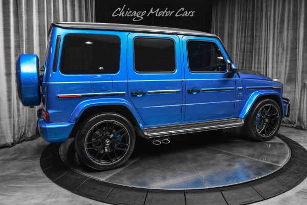 Used 2021 Mercedes-Benz G63 AMG 4Matic MANUFAKTUR South Sea Blue! Exclusive Interior Pkg Plus! for sale Sold at Chicago Motor Cars in West Chicago IL 60185 5