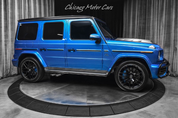 Used 2021 Mercedes-Benz G63 AMG 4Matic MANUFAKTUR South Sea Blue! Exclusive Interior Pkg Plus! for sale Sold at Chicago Motor Cars in West Chicago IL 60185 6