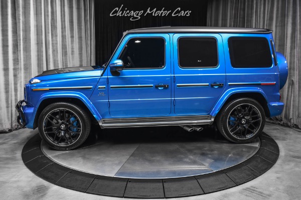 Used 2021 Mercedes-Benz G63 AMG 4Matic MANUFAKTUR South Sea Blue