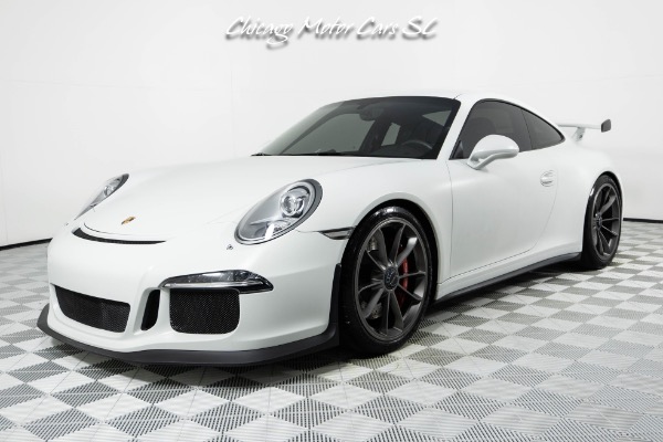 Used 2014 Porsche 911 GT3 Only 11K Miles Full Stealth PPF Front Axle Lift Sport Chromo Pkg Loaded for sale Sold at Chicago Motor Cars in West Chicago IL 60185 2