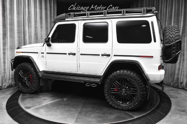 Used 2023 Mercedes-Benz AMG G63 4x4 Squared! Satin PPF Carbon Pieces Red Interior Roof Rack for sale Sold at Chicago Motor Cars in West Chicago IL 60185 3