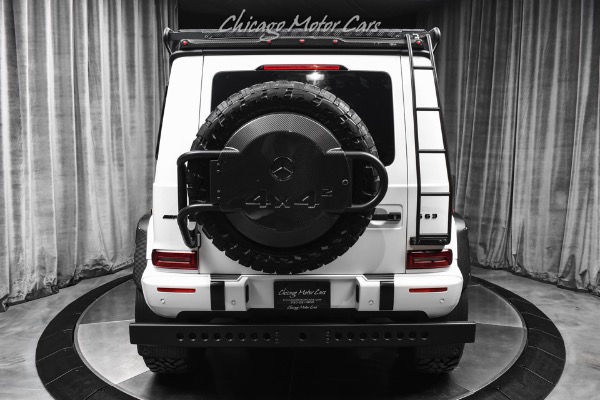 Used 2023 Mercedes-Benz AMG G63 4x4 Squared! Satin PPF Carbon Pieces Red Interior Roof Rack for sale Sold at Chicago Motor Cars in West Chicago IL 60185 4