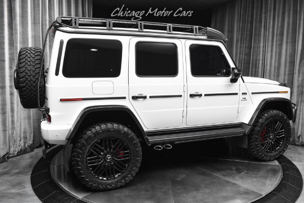 Used 2023 Mercedes-Benz AMG G63 4x4 Squared! Satin PPF Carbon Pieces Red Interior Roof Rack for sale Sold at Chicago Motor Cars in West Chicago IL 60185 5