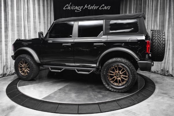 Used 2022 Ford Bronco Upgraded Wheels and Tires Running Boards HD Modular front Bumper for sale Sold at Chicago Motor Cars in West Chicago IL 60185 3