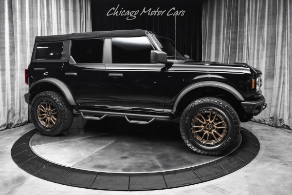 Used 2022 Ford Bronco Upgraded Wheels and Tires Running Boards HD Modular front Bumper for sale Sold at Chicago Motor Cars in West Chicago IL 60185 6