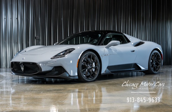Used 2023 Maserati MC20 Cielo Convertible MSRP $298k+ Only 2600 Miles! Ceramic Brakes Carbon Fiber Pkg! for sale Sold at Chicago Motor Cars in West Chicago IL 60185 1