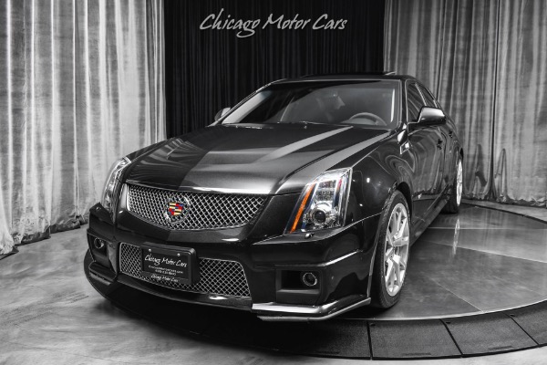 Used 2012 Cadillac CTS-V Sedan 33K Miles Panoroof Memory Pkg Preferred Equip Group ONE-OWNER Loaded for sale Sold at Chicago Motor Cars in West Chicago IL 60185 2