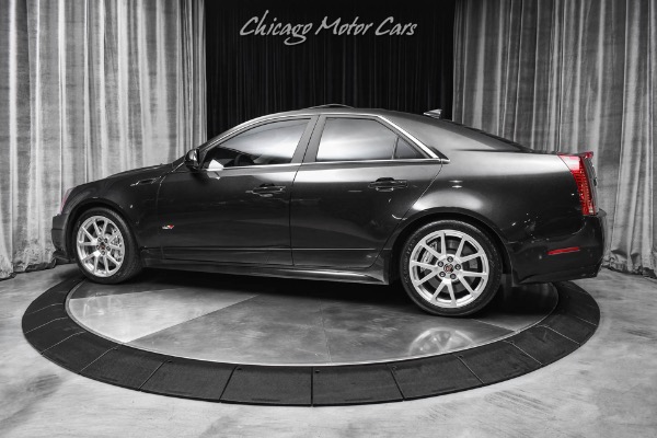 Used 2012 Cadillac CTS-V Sedan 33K Miles Panoroof Memory Pkg Preferred Equip Group ONE-OWNER Loaded for sale Sold at Chicago Motor Cars in West Chicago IL 60185 3