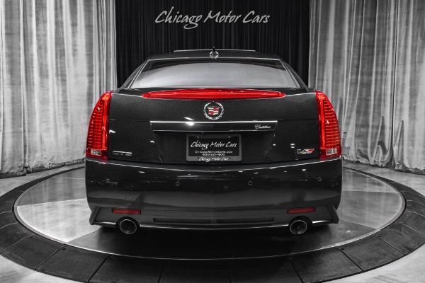 Used 2012 Cadillac CTS-V Sedan 33K Miles Panoroof Memory Pkg Preferred Equip Group ONE-OWNER Loaded for sale Sold at Chicago Motor Cars in West Chicago IL 60185 4