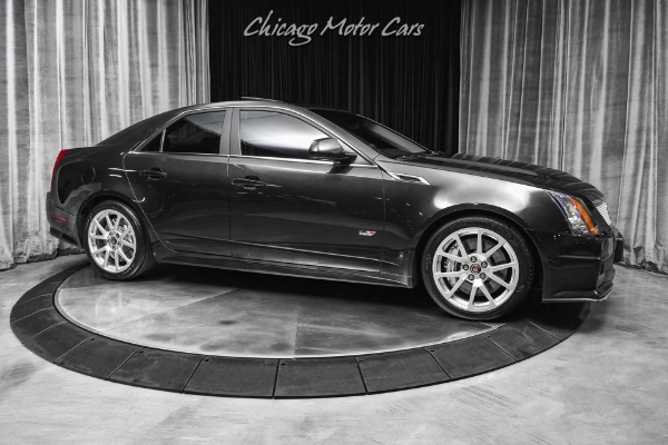 Used 2012 Cadillac CTS-V Sedan 33K Miles Panoroof Memory Pkg Preferred Equip Group ONE-OWNER Loaded for sale Sold at Chicago Motor Cars in West Chicago IL 60185 6