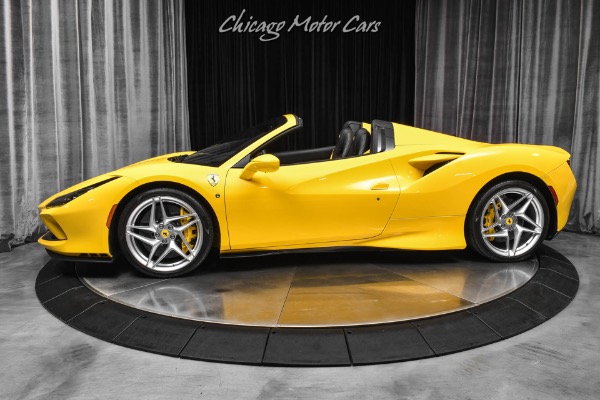 Used 2023 Ferrari F8 Spider Convertible Carbon Fiber Suspension Lifter Daytona Seats HARD LOADED for sale $639,800 at Chicago Motor Cars in West Chicago IL