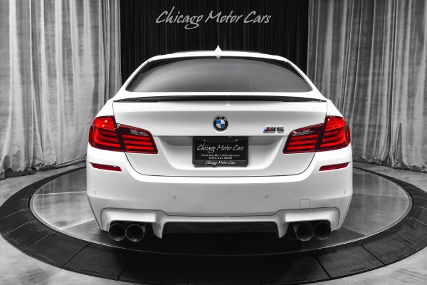 Used 2013 BMW M5 Sedan 39k Miles Executive & Driver Assist Pkg Bowers & Wilkins Audio LOADED for sale $45,800 at Chicago Motor Cars in West Chicago IL 60185 4