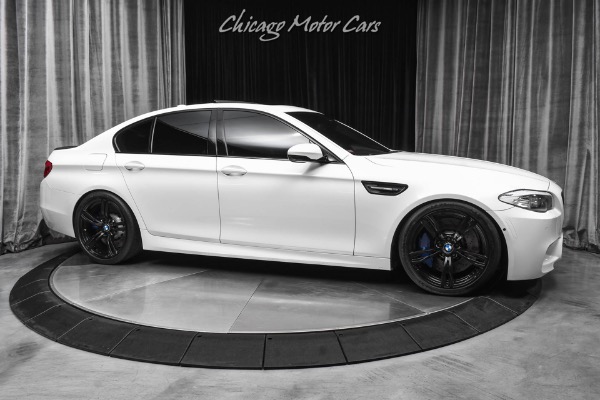 Used 2013 BMW M5 Sedan 39k Miles Executive & Driver Assist Pkg Bowers & Wilkins Audio LOADED for sale $45,800 at Chicago Motor Cars in West Chicago IL 60185 6