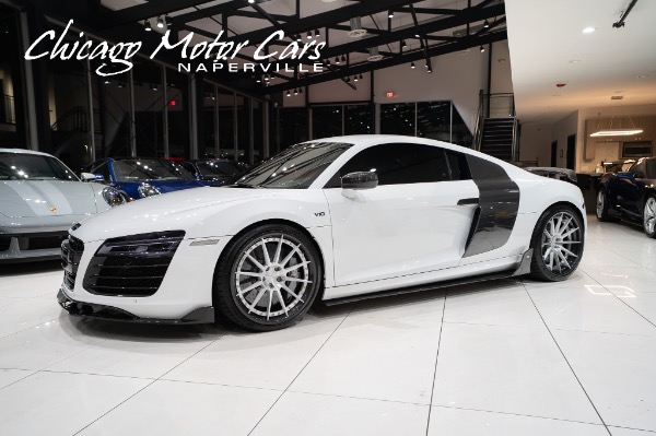 Used 2014 Audi R8 V10 RARE Gated 6-Spd Manual Collector Car Carbon Blades Ceramic Brakes for sale $239,800 at Chicago Motor Cars in West Chicago IL