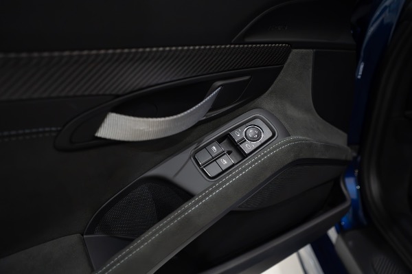Used 2025 Porsche 718 Boxster Spyder RS Weissach LOW Miles Gentian Blue Front Lift LOADED for sale Sold at Chicago Motor Cars in West Chicago IL 60185 6
