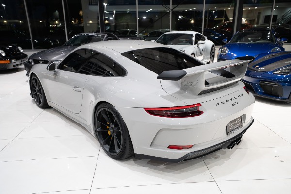 Used 2018 Porsche 911 GT3 6-Speed Chalk PCCB Carbon Bucket Seats PPF for sale Sold at Chicago Motor Cars in West Chicago IL 60185 2