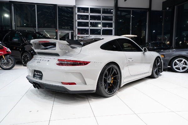 Used 2018 Porsche 911 GT3 6-Speed Chalk PCCB Carbon Bucket Seats PPF for sale Sold at Chicago Motor Cars in West Chicago IL 60185 4