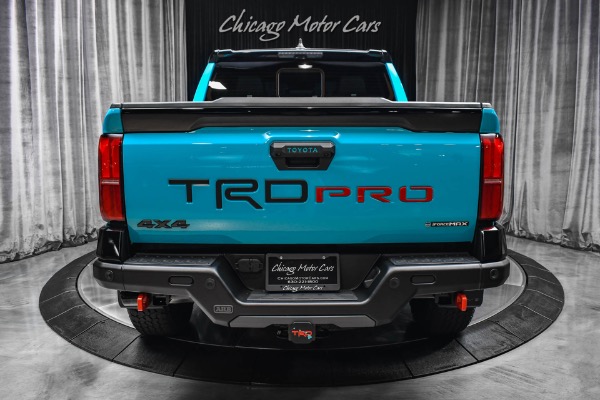 Used 2026 Toyota Tacoma TRD PRO 75 MILES Wave Maker Blue TRD Running Boards! for sale Sold at Chicago Motor Cars in West Chicago IL 60185 4