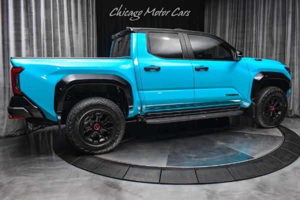 Used 2026 Toyota Tacoma TRD PRO 75 MILES Wave Maker Blue TRD Running Boards! for sale Sold at Chicago Motor Cars in West Chicago IL 60185 5