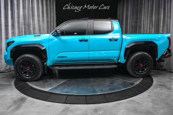Used 2026 Toyota Tacoma TRD PRO 75 MILES Wave Maker Blue TRD Running Boards! for sale Sold at Chicago Motor Cars in West Chicago IL 60185 1