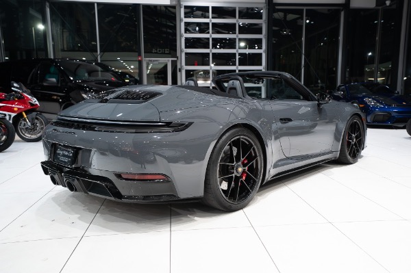 Used 2026 Porsche 911 GTS 4 Convertible ONLY 1100 Miles Ext Pkg 18-Way Seats Slate Grey HOT Spec for sale Sold at Chicago Motor Cars in West Chicago IL 60185 4