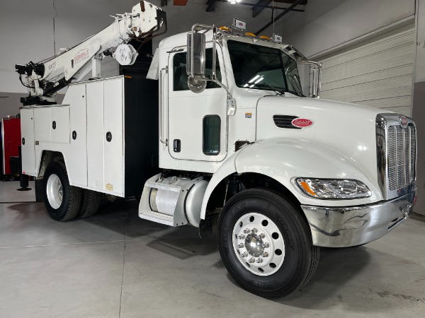 Used 2010 Peterbilt 335 Service Truck W/ Crane for sale Sold at Chicago Motor Cars in West Chicago IL 60185 3