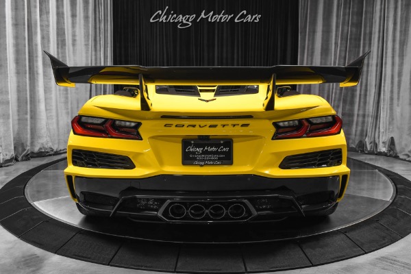 Used 2026 Chevrolet Corvette ZR1 Coupe 3LZ Carbon Fiber Aero and Interior Pkgs Carbon Flash Wheels for sale Sold at Chicago Motor Cars in West Chicago IL 60185 4