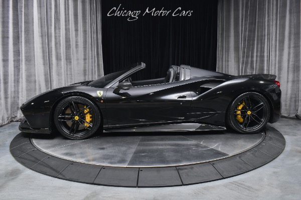 Used 2018 Ferrari 488 Spider Axle Lifter Daytona Style Electric Seats Full PPF Vorsteiner Tons of Carbon for sale $449,800 at Chicago Motor Cars in West Chicago IL