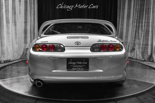 Used 1998 Toyota Supra Turbo 6 Speed Manual Transmission Completely Stock Quick Silver Metallic for sale Sold at Chicago Motor Cars in West Chicago IL 60185 4