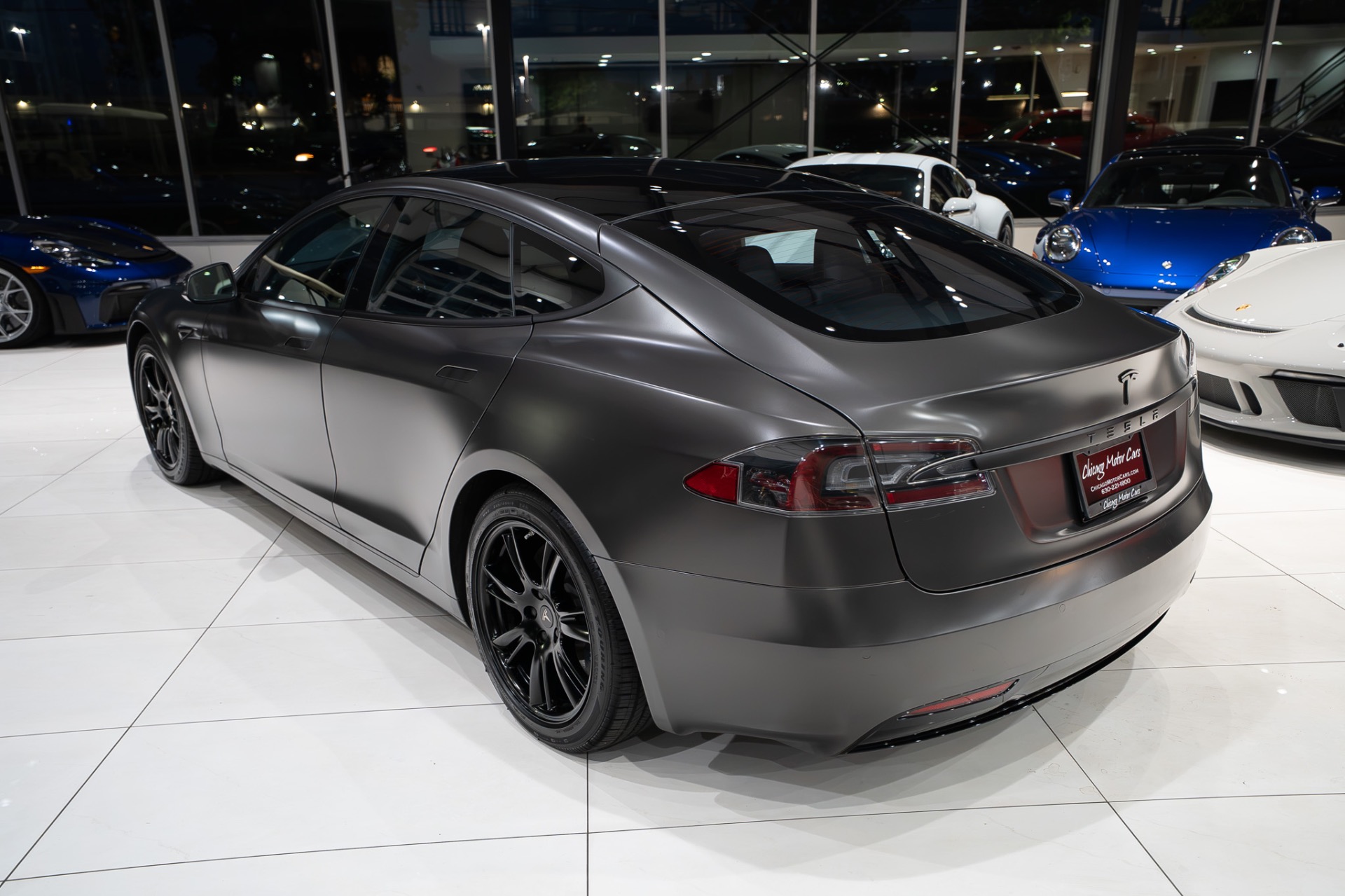 Used 2021 Tesla Model S Long Range Plus with VIN 5YJSA1E23MF423734 for sale in West Chicago, IL