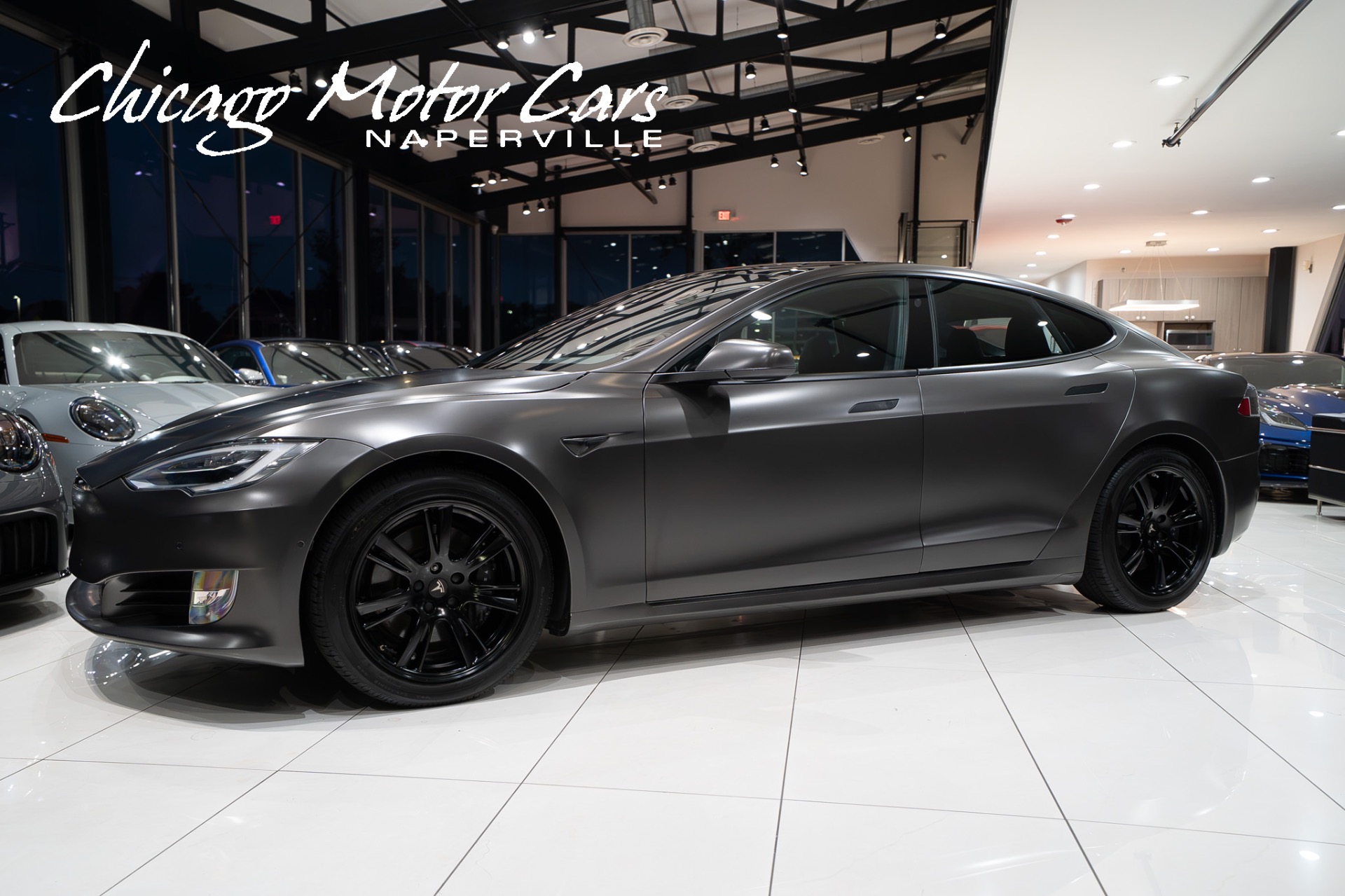 Used 2021 Tesla Model S Long Range Plus AWD 1 Owner Clean Carfax for sale Sold at Chicago Motor Cars in West Chicago IL 60185 1
