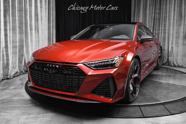 Used 2025 Audi RS7 Performance 4.0T Quattro $166k+MSRP Ceramics Mate Carbon Pkg B&O Exec Pkg LOADED for sale Sold at Chicago Motor Cars in West Chicago IL 60185 2