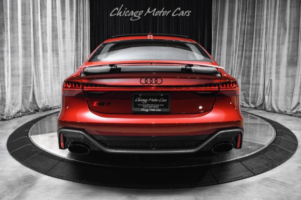 Used 2025 Audi RS7 Performance 4.0T Quattro $166k+MSRP Ceramics Mate Carbon Pkg B&O Exec Pkg LOADED for sale Sold at Chicago Motor Cars in West Chicago IL 60185 4