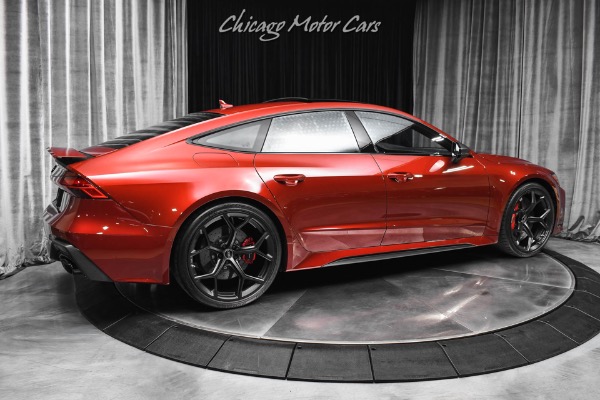 Used 2025 Audi RS7 Performance 4.0T Quattro $166k+MSRP Ceramics Mate Carbon Pkg B&O Exec Pkg LOADED for sale Sold at Chicago Motor Cars in West Chicago IL 60185 5