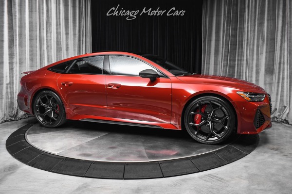 Used 2025 Audi RS7 Performance 4.0T Quattro $166k+MSRP Ceramics Mate Carbon Pkg B&O Exec Pkg LOADED for sale Sold at Chicago Motor Cars in West Chicago IL 60185 6