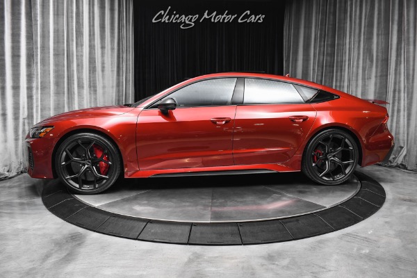 Used 2025 Audi RS7 Performance 4.0T Quattro $166k+MSRP Ceramics Mate Carbon Pkg B&O Exec Pkg LOADED for sale Sold at Chicago Motor Cars in West Chicago IL 60185 1