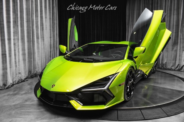 Used 2025 Lamborghini Revuelto Verde Citrea! Front Lift! Passenger Display! FULL PPF for sale Sold at Chicago Motor Cars in West Chicago IL 60185 2