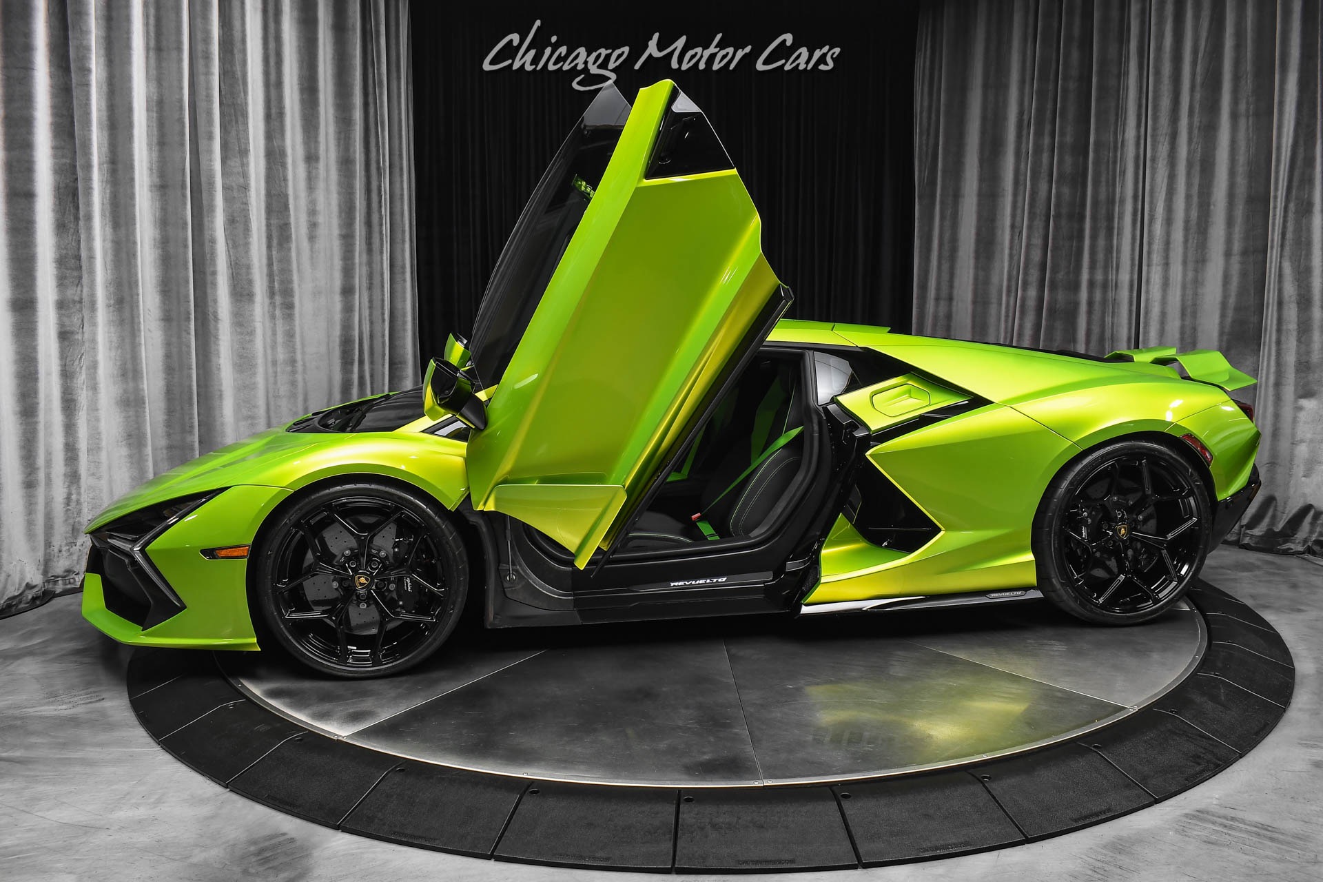 Used 2025 Lamborghini Revuelto Verde Citrea! Front Lift! Passenger Display! FULL PPF for sale Sold at Chicago Motor Cars in West Chicago IL 60185 1
