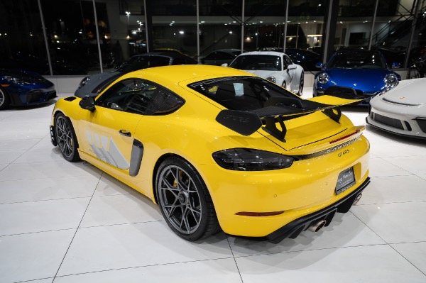 Used 2024 Porsche 718 Cayman GT4 RS Weissach RARE 1 of 1 Le Mans Newman Tribute ONLY 491 Miles for sale Sold at Chicago Motor Cars in West Chicago IL 60185 2