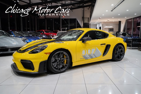 Used 2024 Porsche 718 Cayman GT4 RS Weissach RARE 1 of 1 Le Mans Newman Tribute ONLY 491 Miles for sale $239,800 at Chicago Motor Cars in West Chicago IL