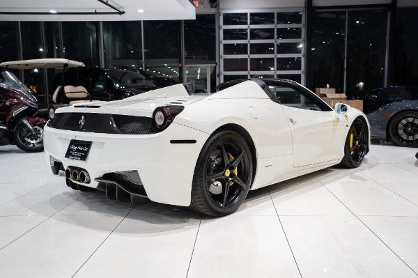 Used 2013 Ferrari 458 Spider Racing Seats Carbon Driver Zone LOW Miles TONS of Service Records LOADED for sale $419,800 at Chicago Motor Cars in West Chicago IL 60185 6