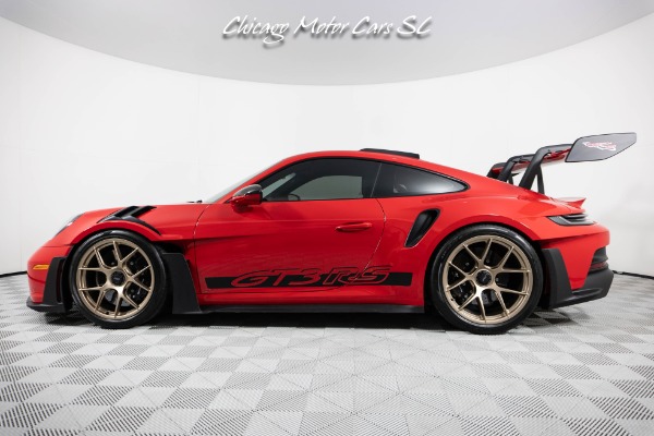 Used 2025 Porsche 911 GT3 RS Weissach PCCBs Magnesium Wheels Only 2K Miles Full PPF Front Lift for sale Sold at Chicago Motor Cars in West Chicago IL 60185 3