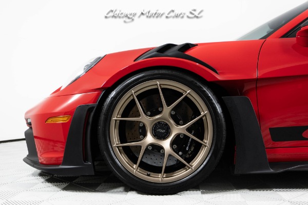 Used 2025 Porsche 911 GT3 RS Weissach PCCBs Magnesium Wheels Only 2K Miles Full PPF Front Lift for sale Sold at Chicago Motor Cars in West Chicago IL 60185 5