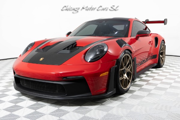 Used 2025 Porsche 911 GT3 RS Weissach PCCBs Magnesium Wheels Only 2K Miles Full PPF Front Lift for sale Sold at Chicago Motor Cars in West Chicago IL 60185 6